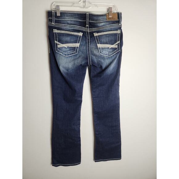 BKE Stella Bootcut Jeans Women's 29×31.5 factory distressing preppy rodeo - Picture 3 of 11